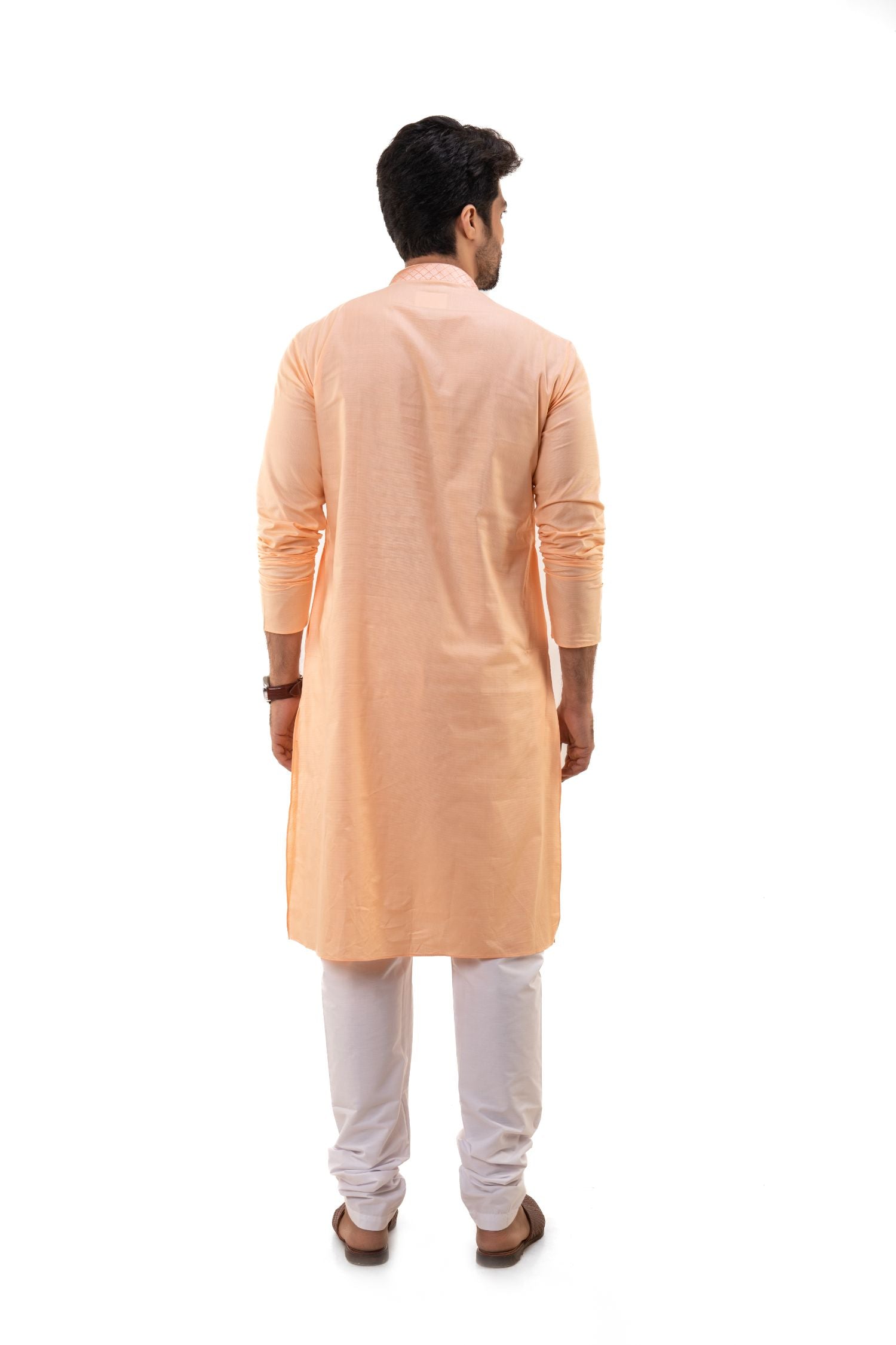 Solid Cotton Kurta