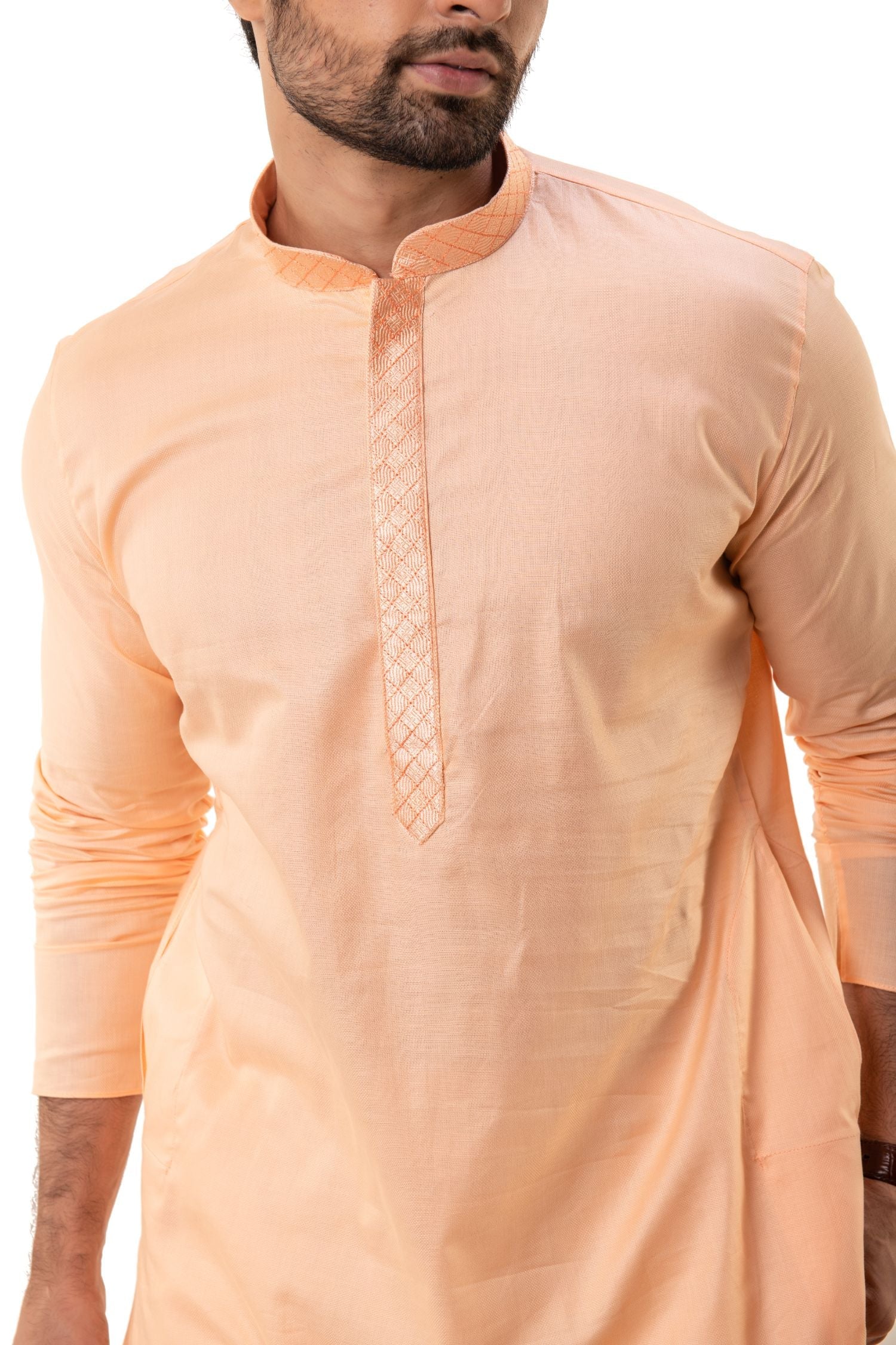 Solid Cotton Kurta