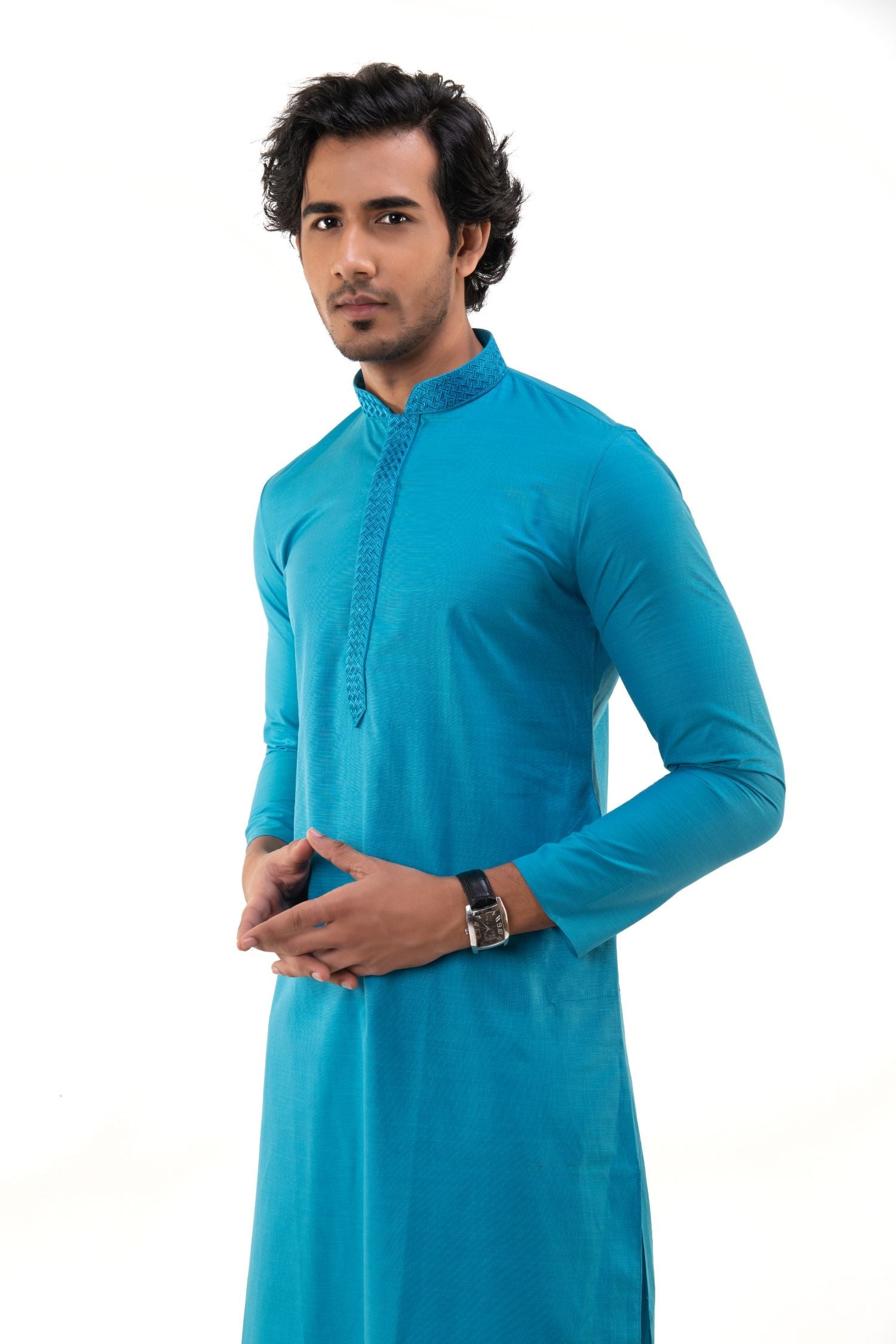 Men's Basic Solid Colour Kurta