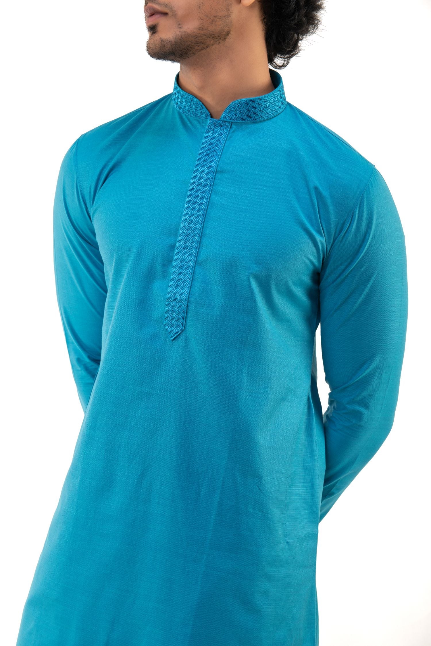 Men's Basic Solid Colour Kurta
