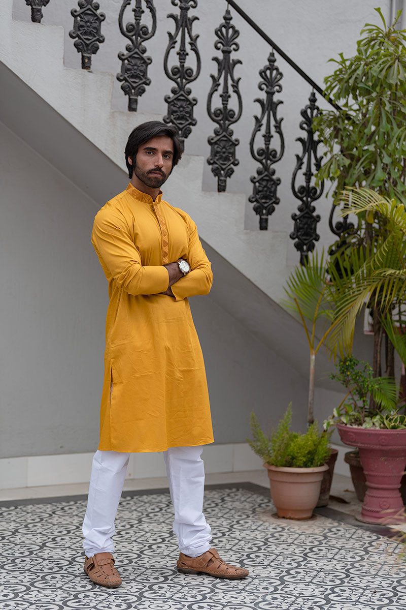 Intricate Neckline Kurtas