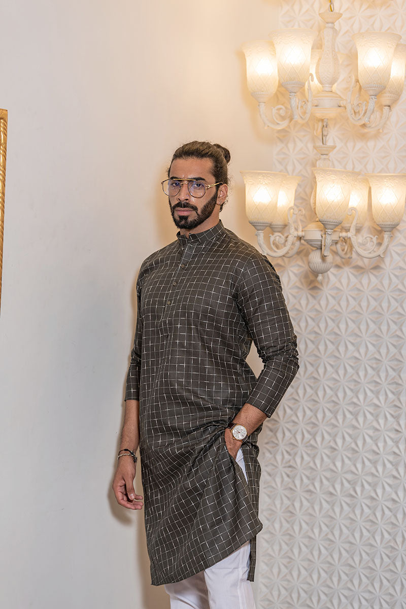 Men's Solid Festive Relaxed Fit Kurta