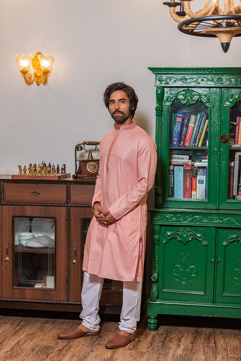 Solid Cotton Kurta