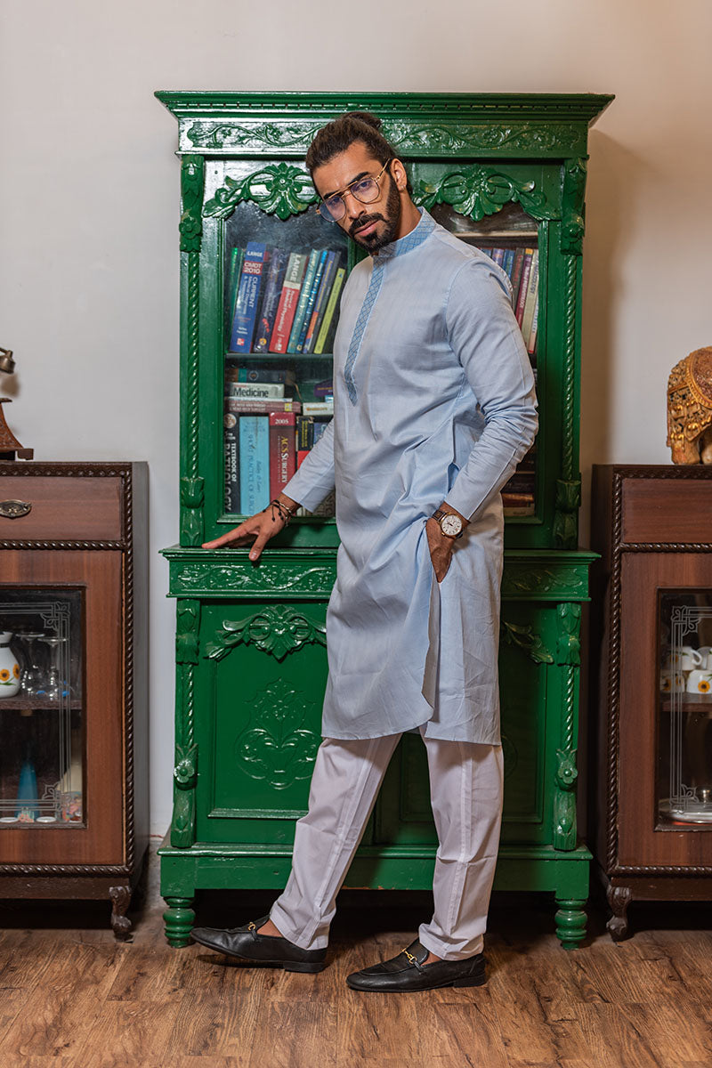 Solid Cotton Kurta