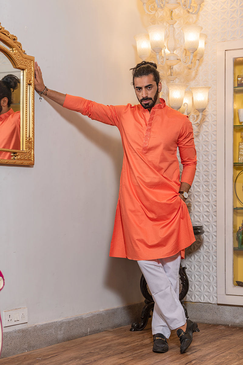 Intricate Neckline Kurtas