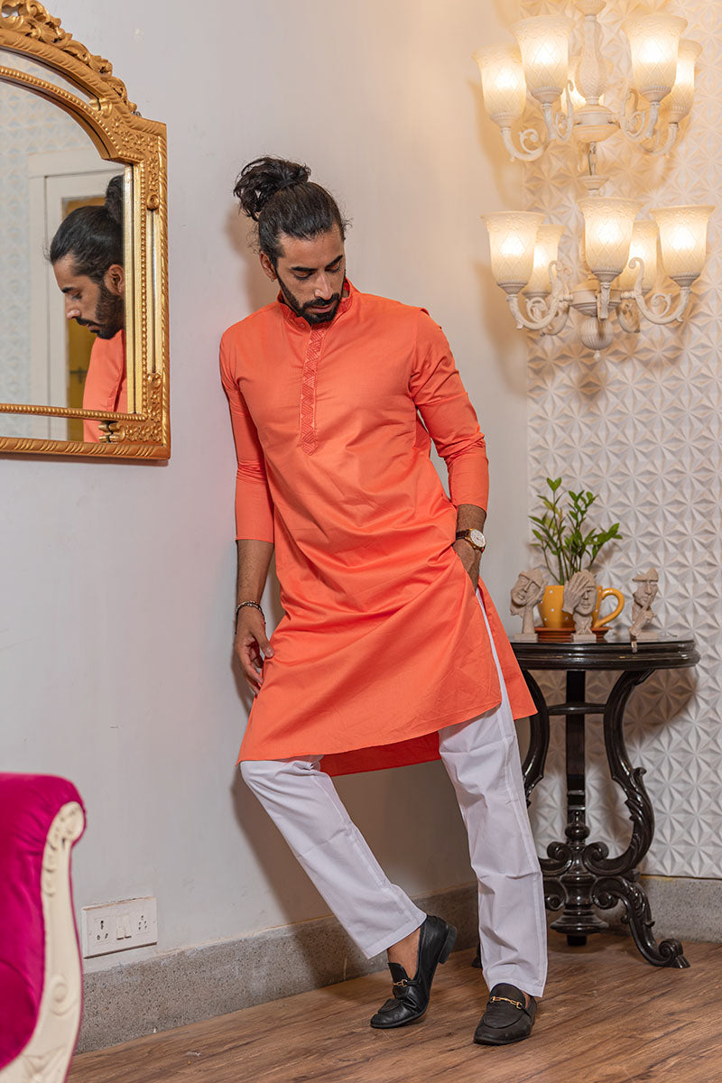 Intricate Neckline Kurtas