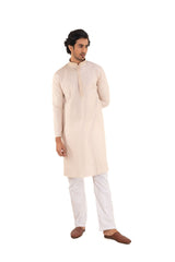 Men's Solid Regular Cotton Kurta