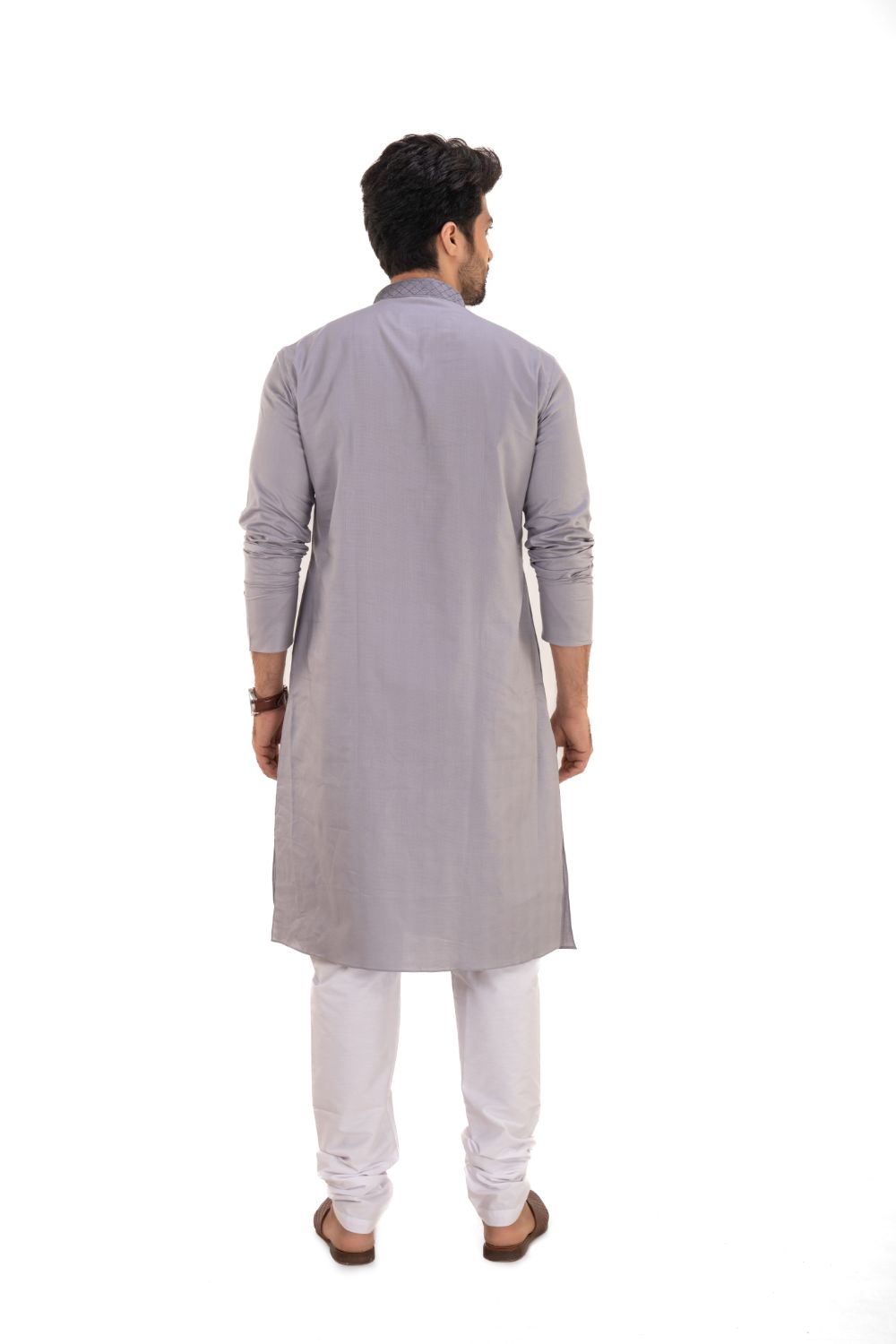 Solid Cotton Kurta