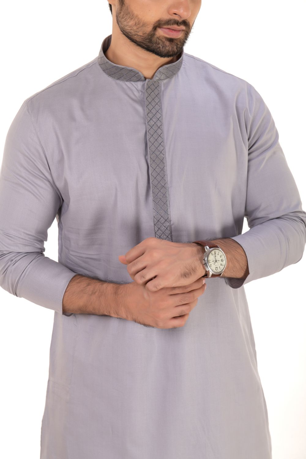 Solid Cotton Kurta