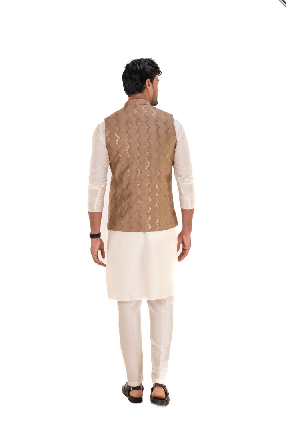Zig Zag Pattern Nehru Jackets