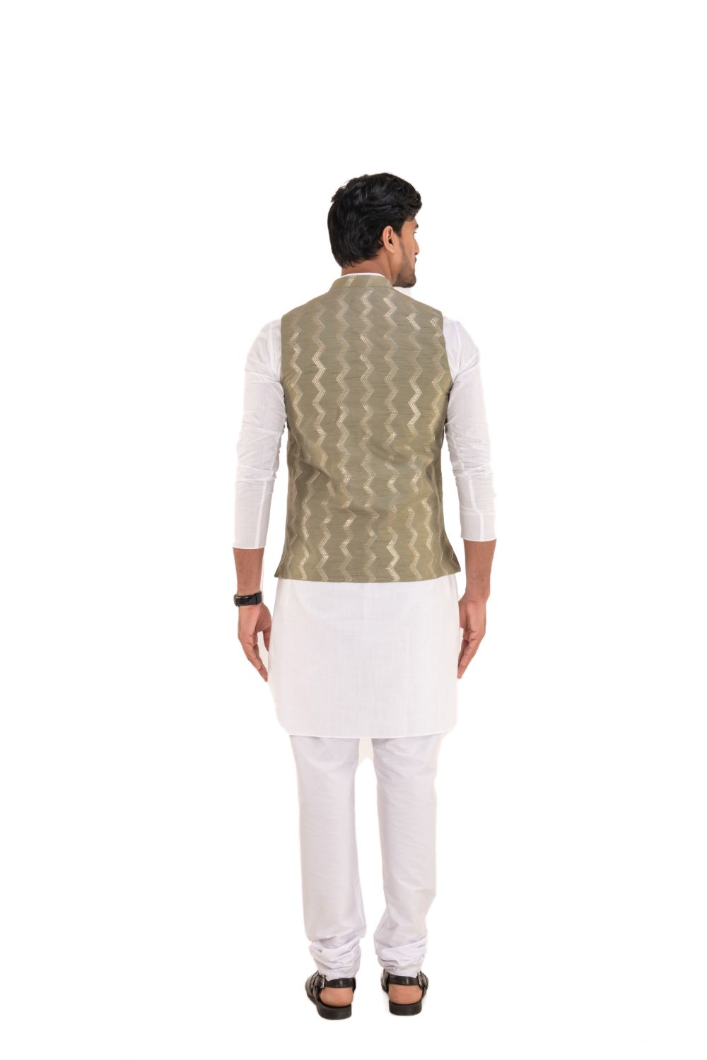 Zig Zag Pattern Nehru Jackets