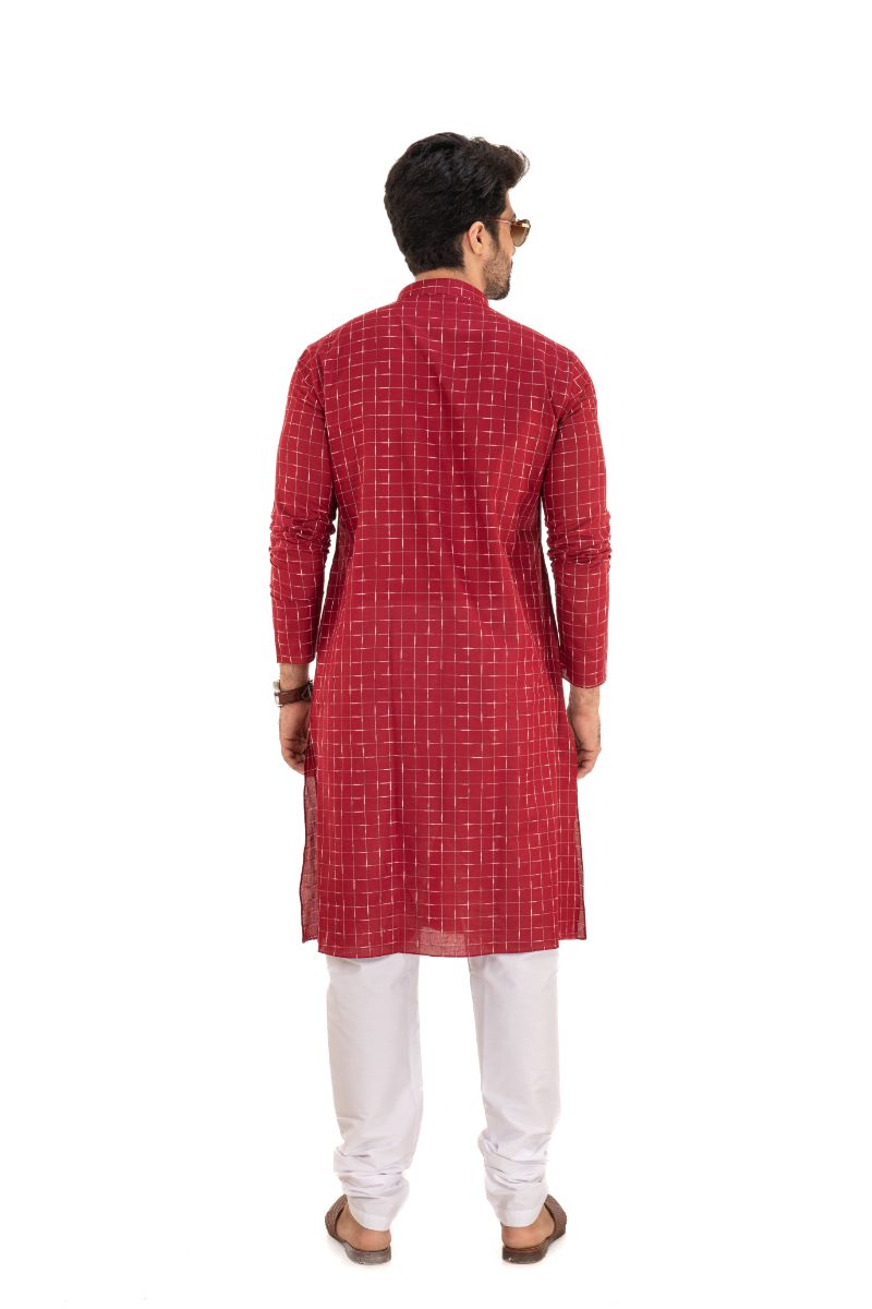 Men's Solid Festive Relaxed Fit Kurta