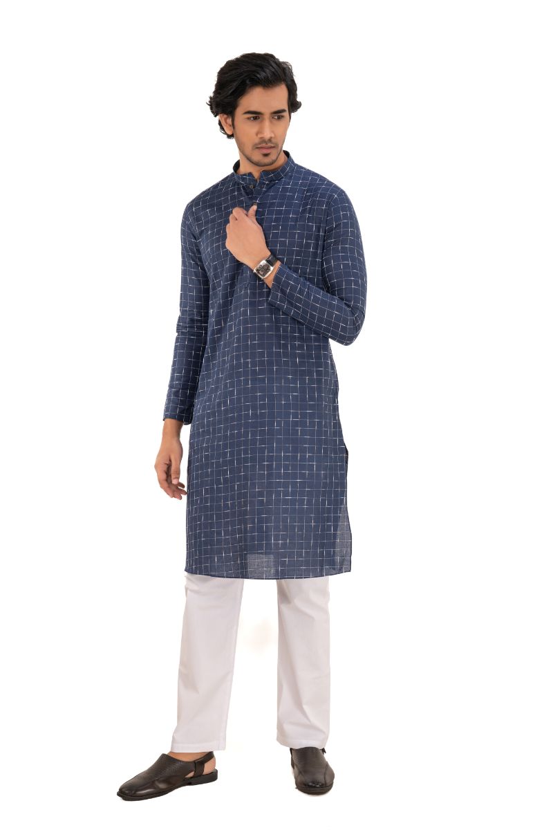 Men's Solid Festive Relaxed Fit Kurta