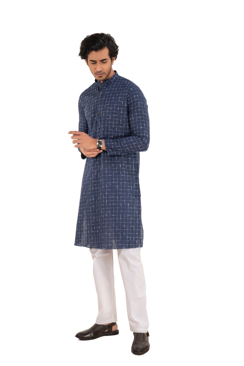 Men's Solid Festive Relaxed Fit Kurta