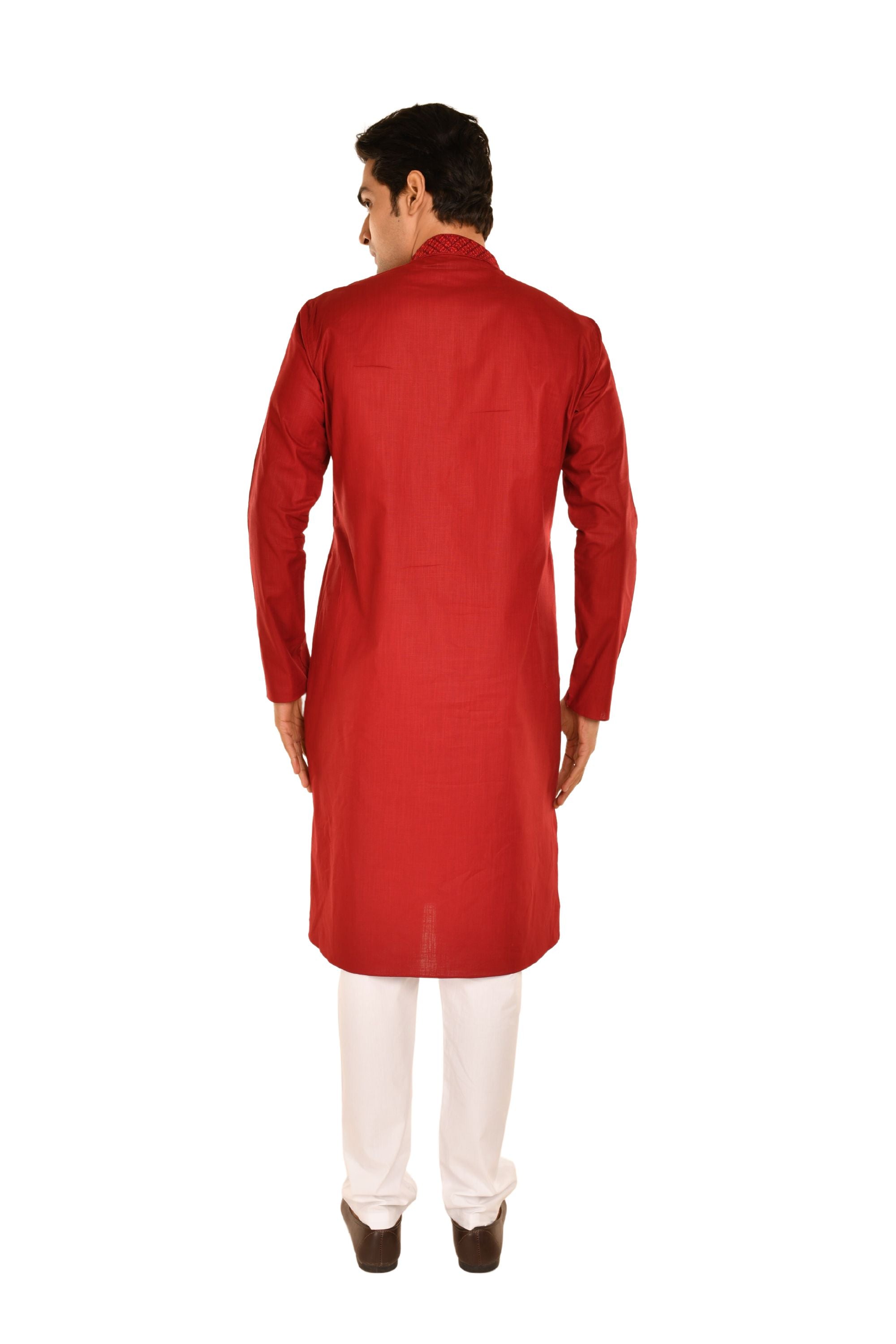 Embroidered Straight Kurta
