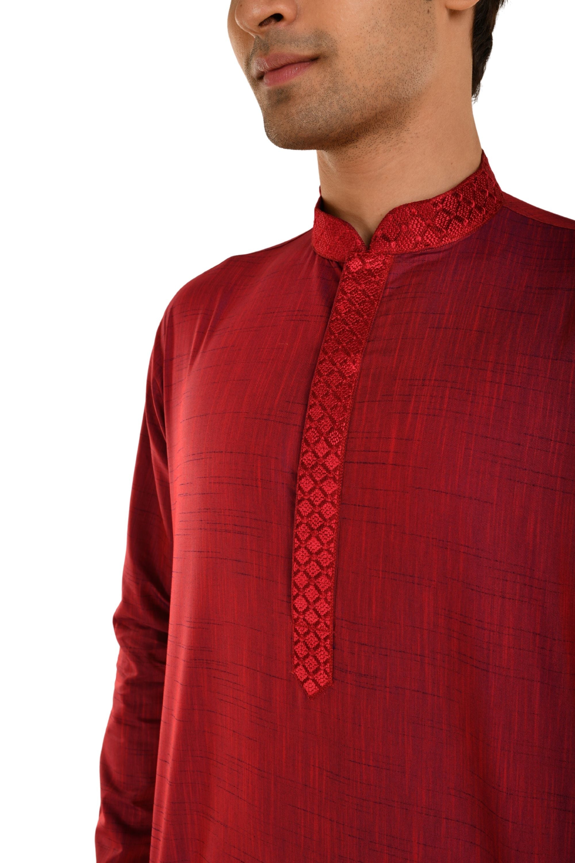 Embroidered Straight Kurta